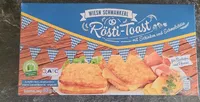 Rösti-Toast mit Schinken und Schmelzkäse