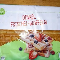 Dinkel Frischei-Waffeln