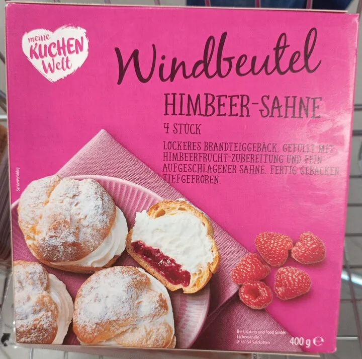 Windbeutel - Himbeer-Sahne