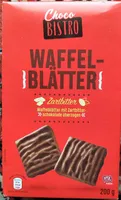 Waffelblätter Zartbitter