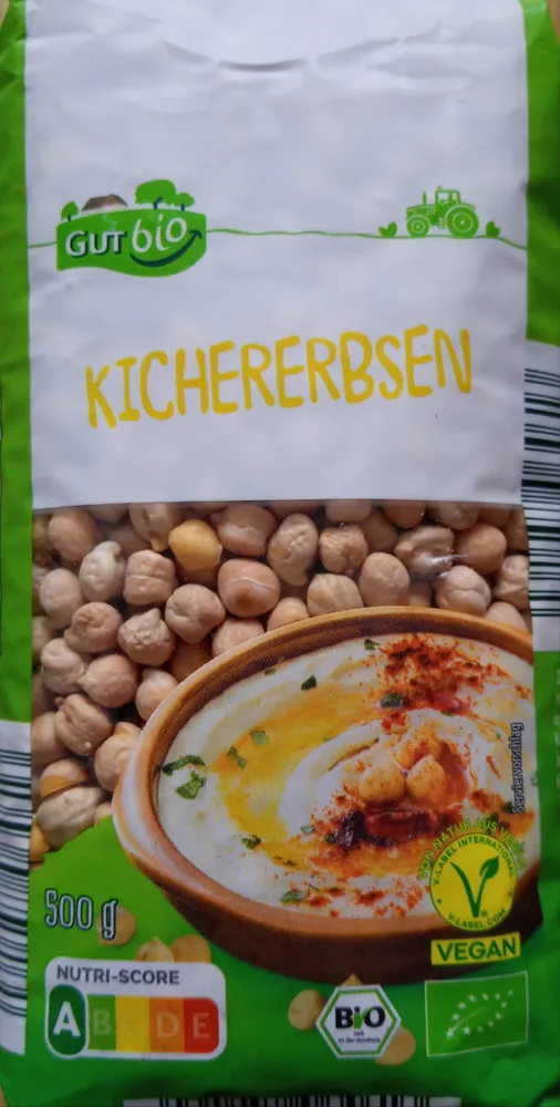 Bio-Kichererbsen