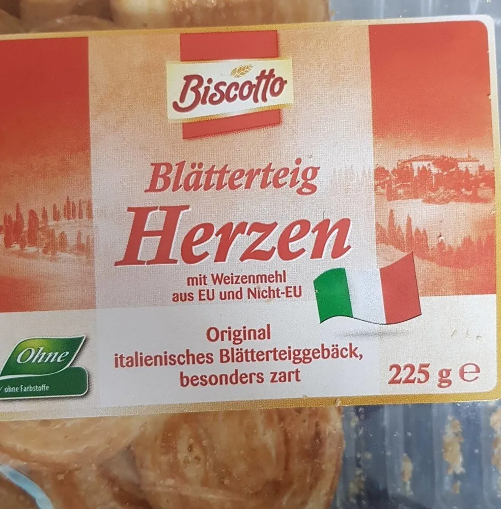 Blätterteig Herzen