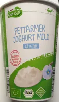 Fettarmer Bio-Joghurt mild 1,8 % Fett