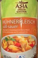 Hühnerfleisch süß-sauer