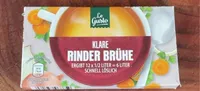Klare Rinder Brühe