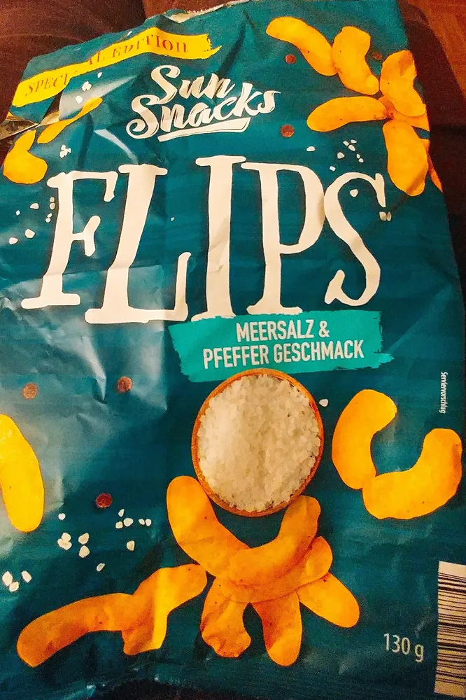 Flips Meersalz & Pfeffer Geschmack