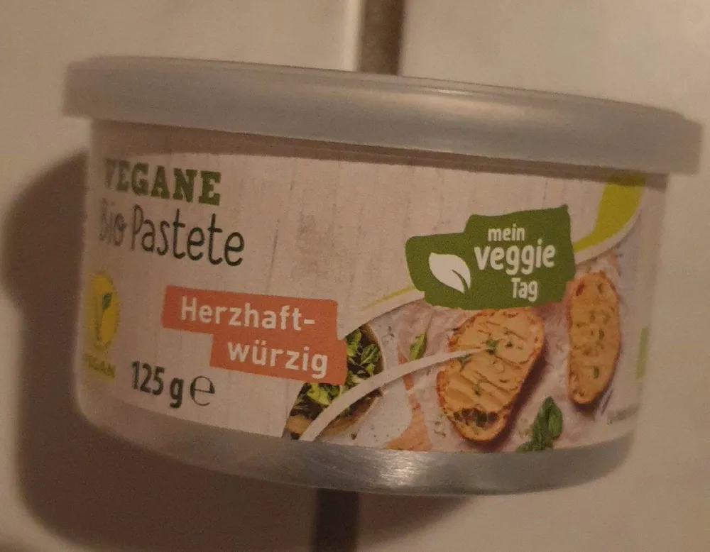 Vegane Bio Pastete Herzhaft-würzig