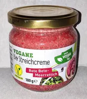 Vegane Bio-Streichcreme - Rote Bete-Meerrettich