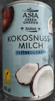 ALDI ASIA GREEN GARDEN Kokosnussmilch - fettreduziert (45%),400ml Dose 0.79€ 1.98€