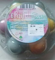 6 Pastell Eier