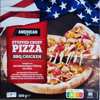 Stuffed Crust Pizza BBQ Chicken