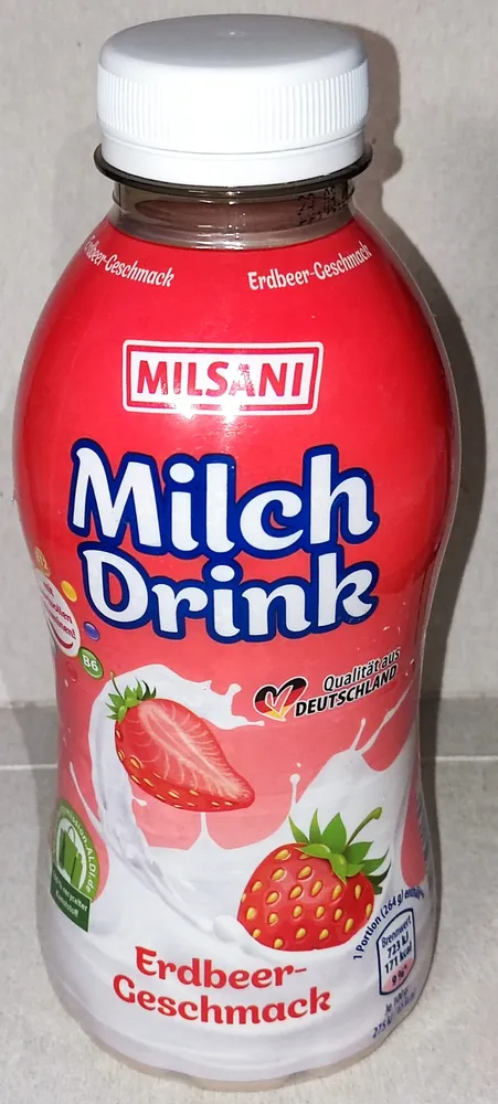 Milchdrink - Erdbeer-Geschmack