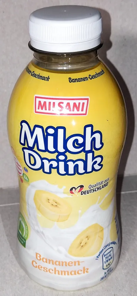 Milchdrink - Bananen-Geschmack