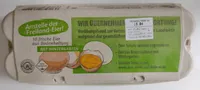 Eier frisch aus Freilandhaltung / Œufs frais
