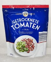 Getrocknete Tomaten in Stücken