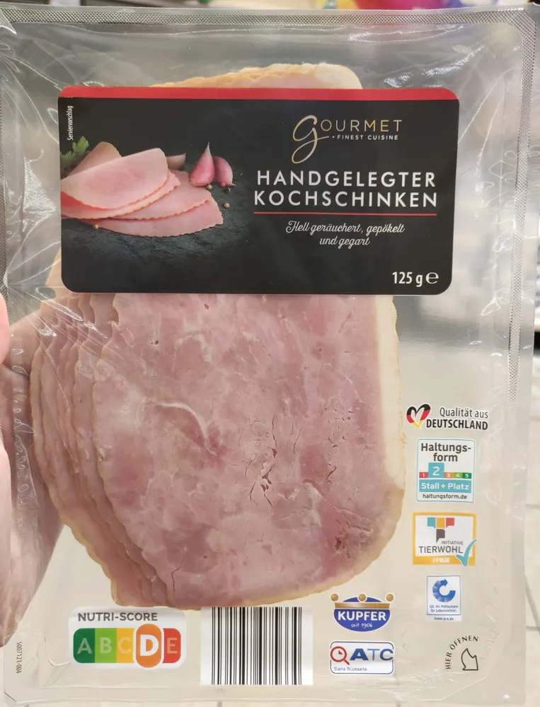 Handgelegter Kochschinken