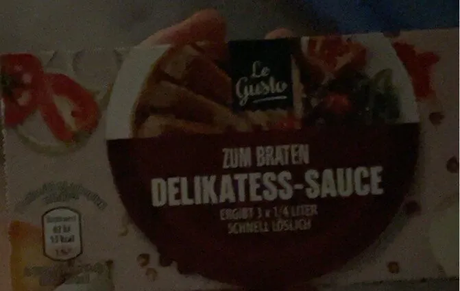 Delikatess-Sauce