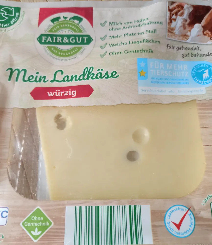 Mein Landkäse, würzig