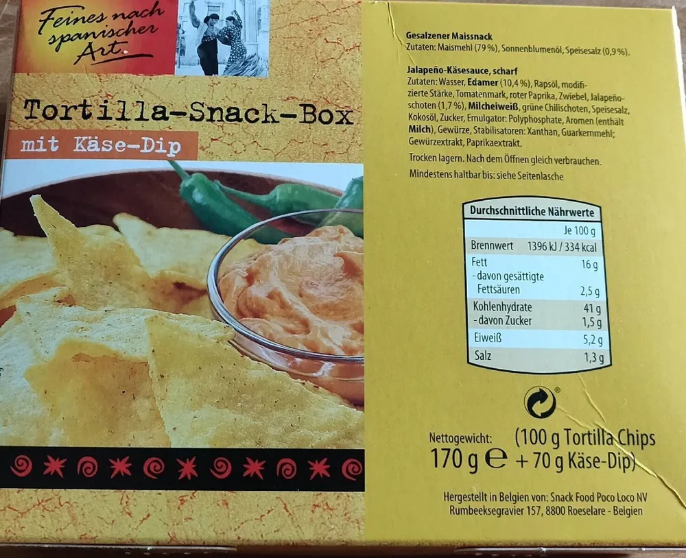 Tortilla Snack Box