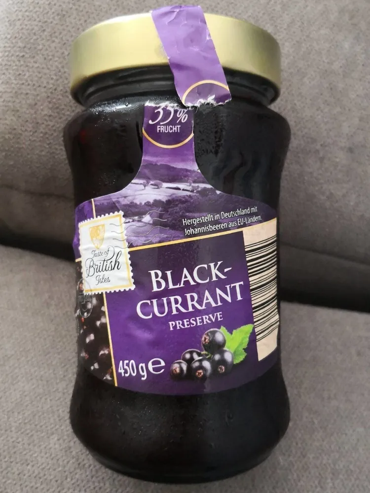 Blackcurrant Preserve