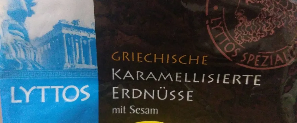 karamelisierte Erdnüsse