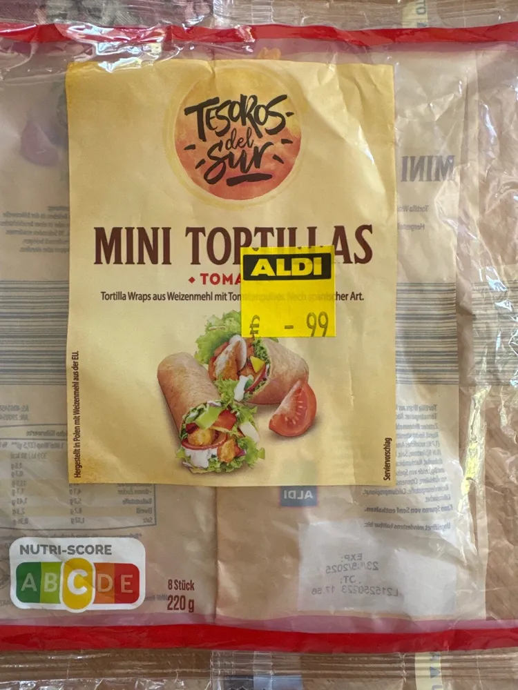 Mini-Tortillas - Tomate