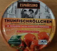 Thunfischröllchen in scharfer Salsa-Sauce mit Pepperoni