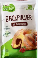 Bio-Backpulver mit Reinweinstein