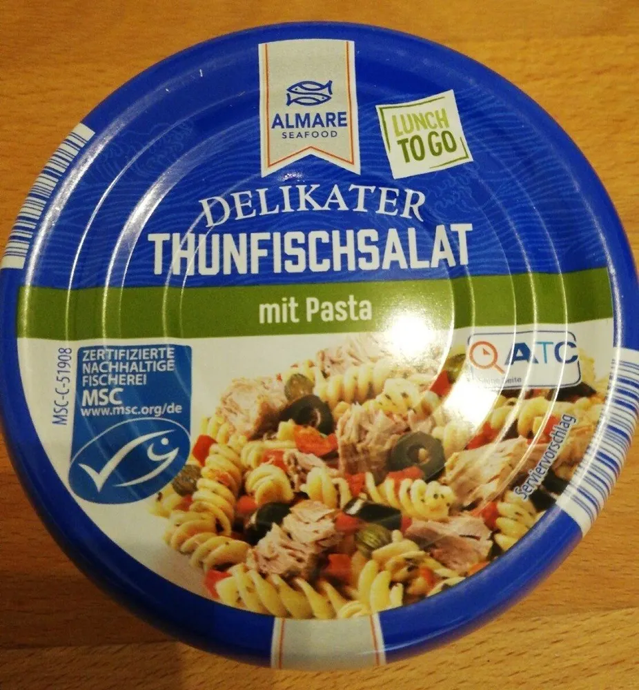 Delikate Thunfischsalat mit Pasta