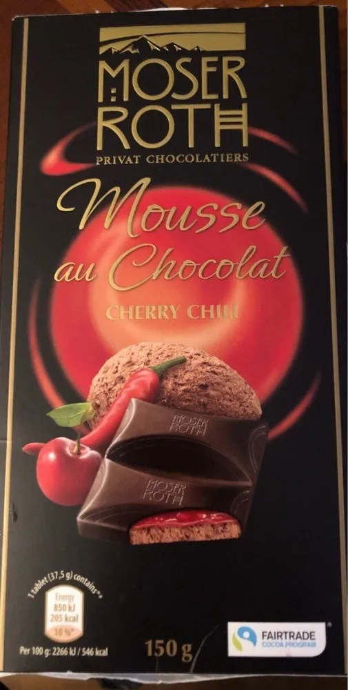 Mousse au Chocolat CHERRY CHILI