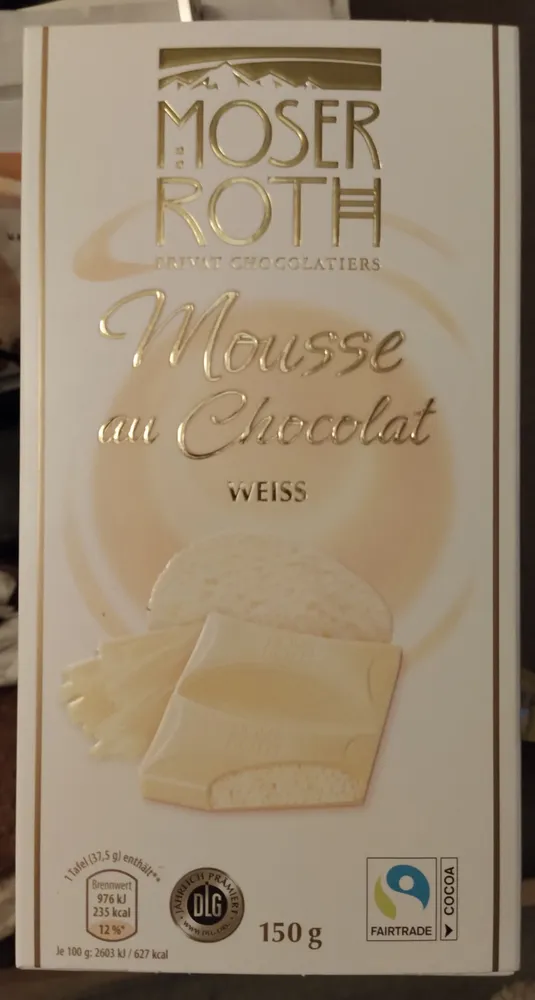 Mousse au Chocolat Weiss