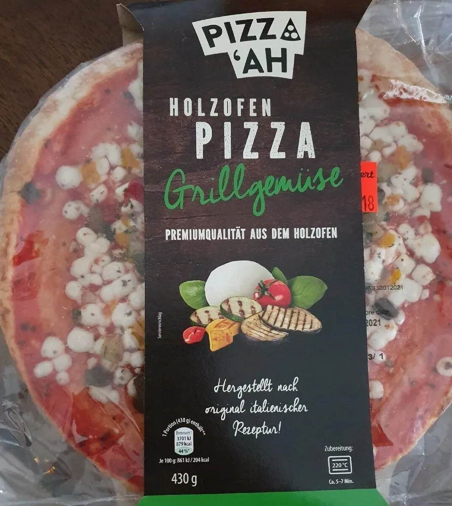 Holzofen-Pizza - Grillgemüse