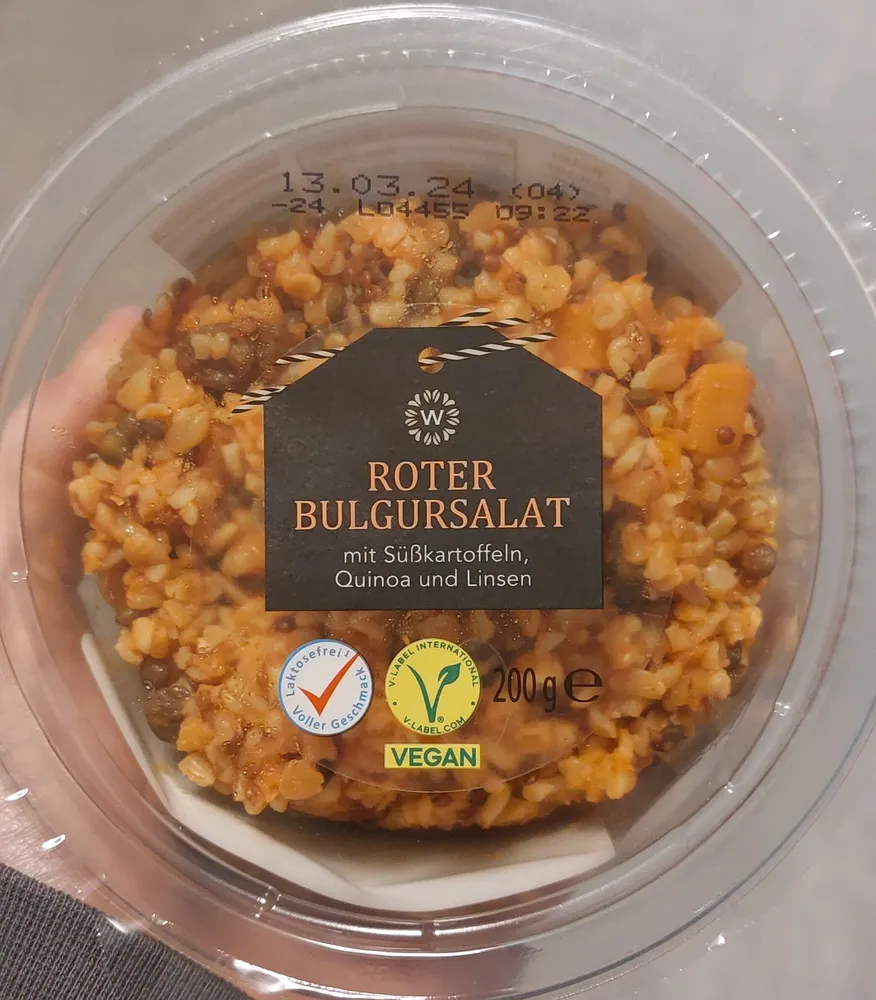 Roter Bulgursalat