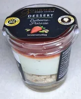 Dessert im Gläschen - Erdbeere-Pistazie