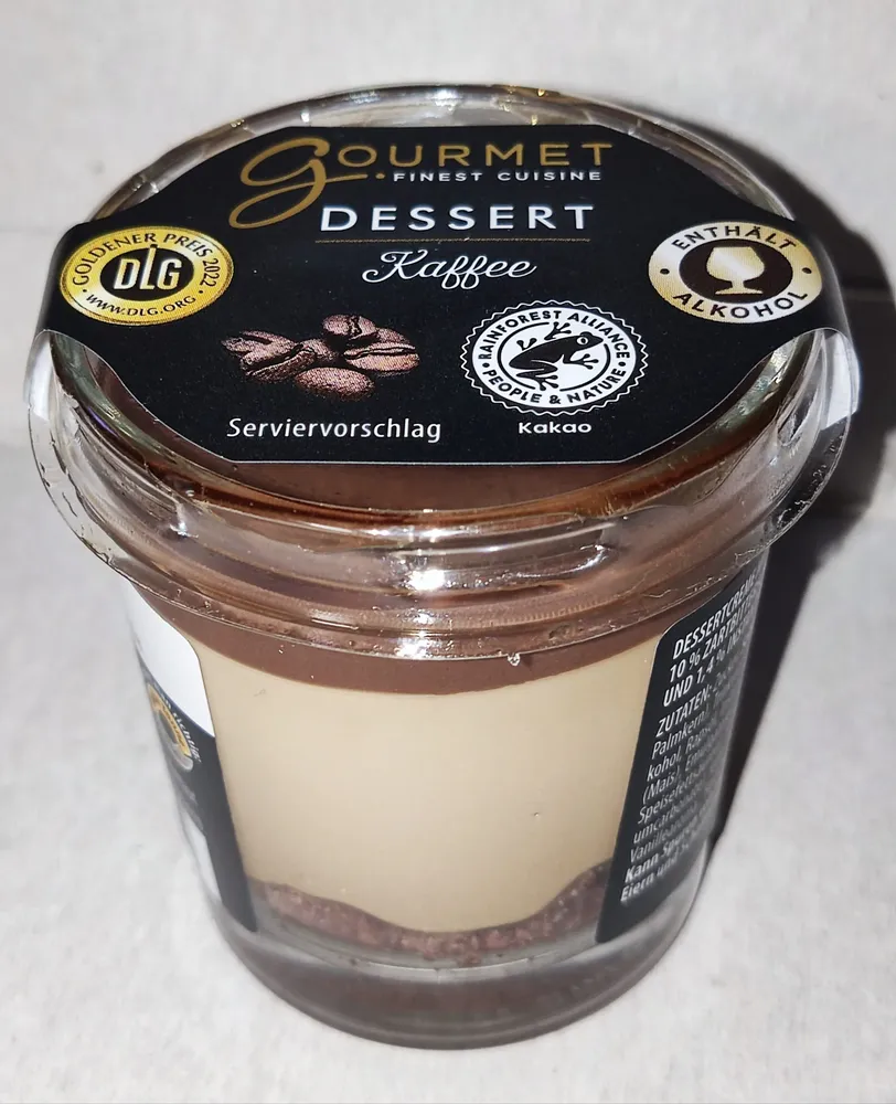 Dessert im Gläschen - Kaffee