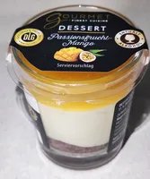Dessert im Gläschen - Passionsfrucht-Mango