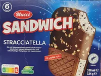 Eis-Sandwich - Stracciatella