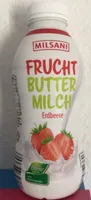 Frucht Butter Milch Erdbeere