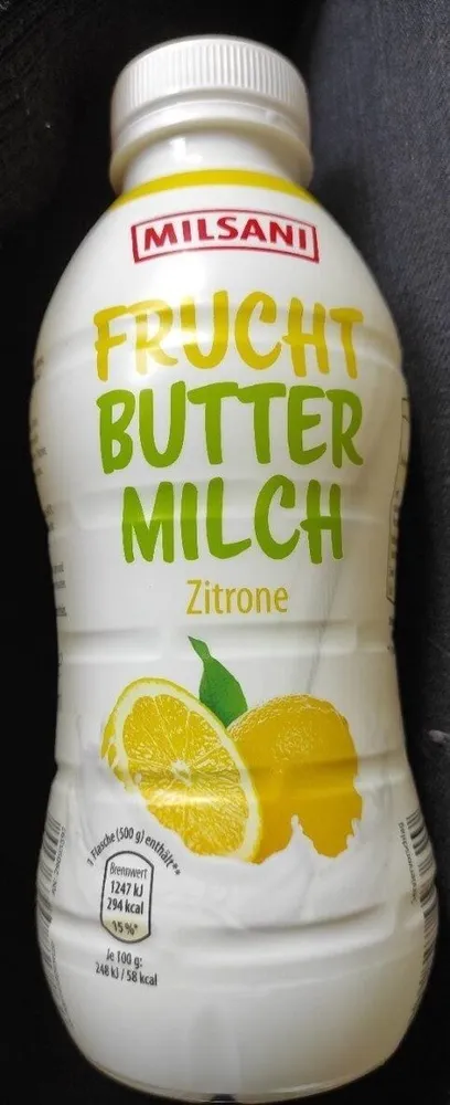 Frucht Buttermilch