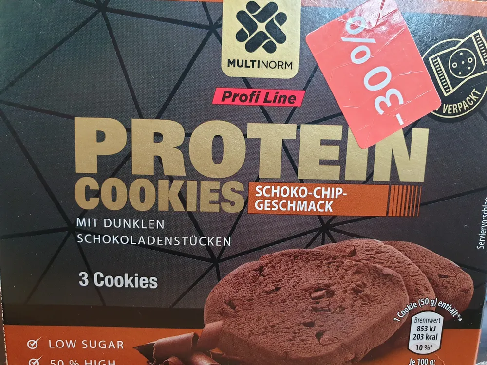 Profi Line Protein Cookies Schoko-Chip Geschmack