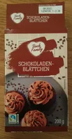 Schokoladenblättchen