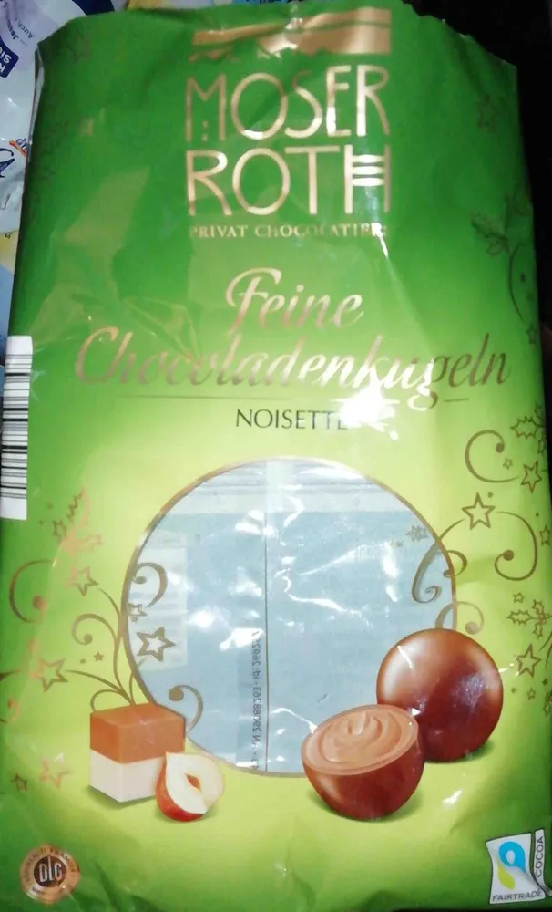 Feine Chocoladenkugeln, Noisette