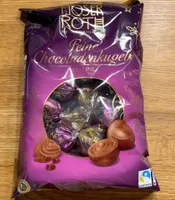 Feine Schokoladenkugeln