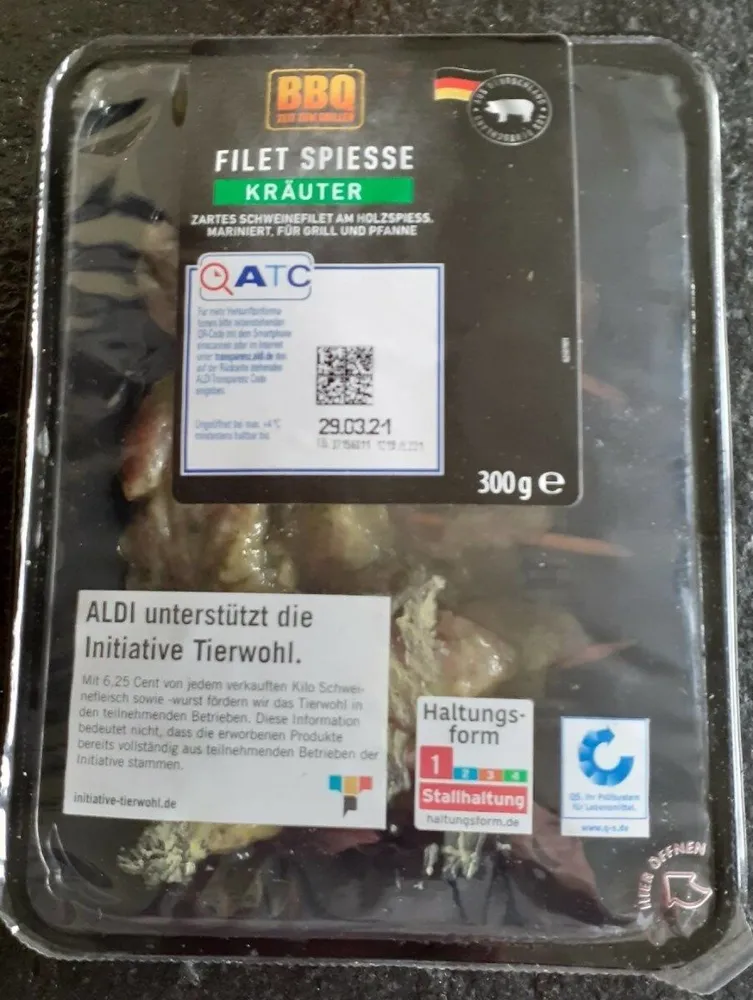 Filetspieße - Kräuter