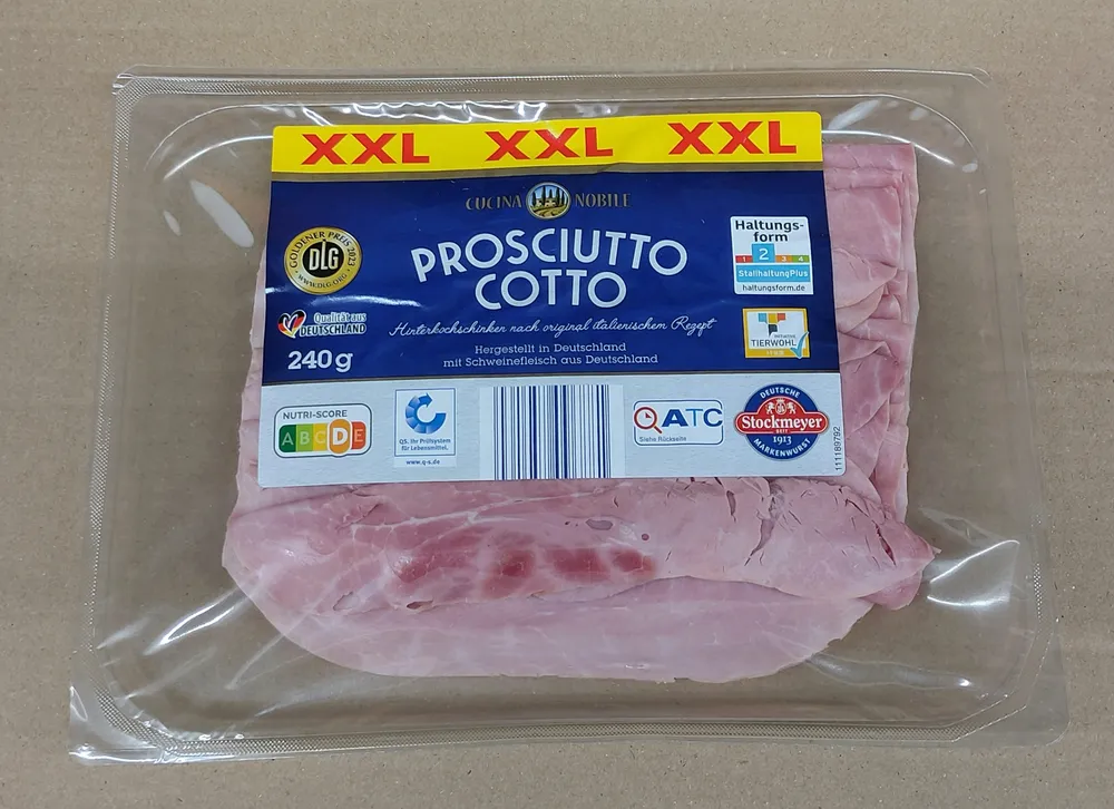 Prosciutto Cotto Schinken