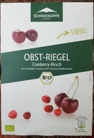 Obst-Riegel Cranberry-Kirsch