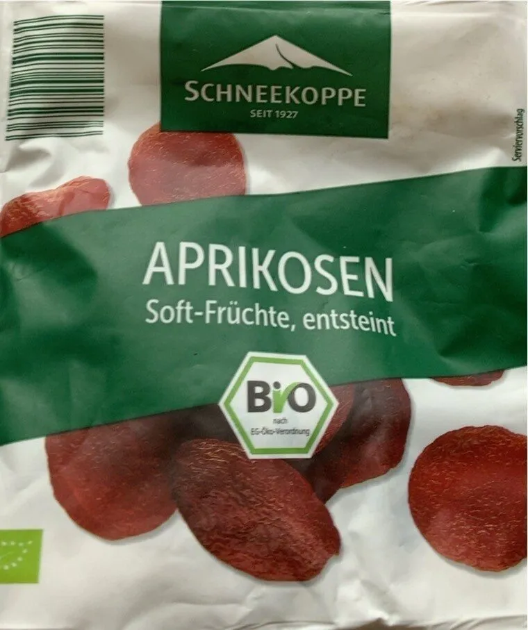 Aprikosen Soft-Früchte, entsteint