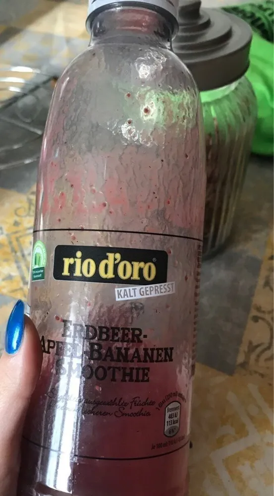 Smoothie fraise pomme banane