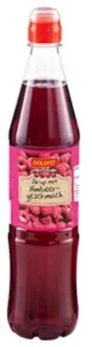 Sirup mit Himbeergeschmack