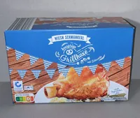 Grillhaxe mit Schwarte, gegart